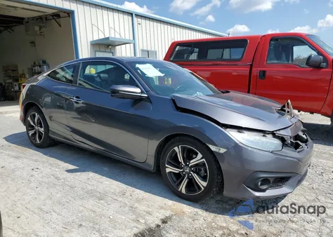 2016 Honda Civic Touring from USA, damaged, VIN 2HGFC3B98GH356833